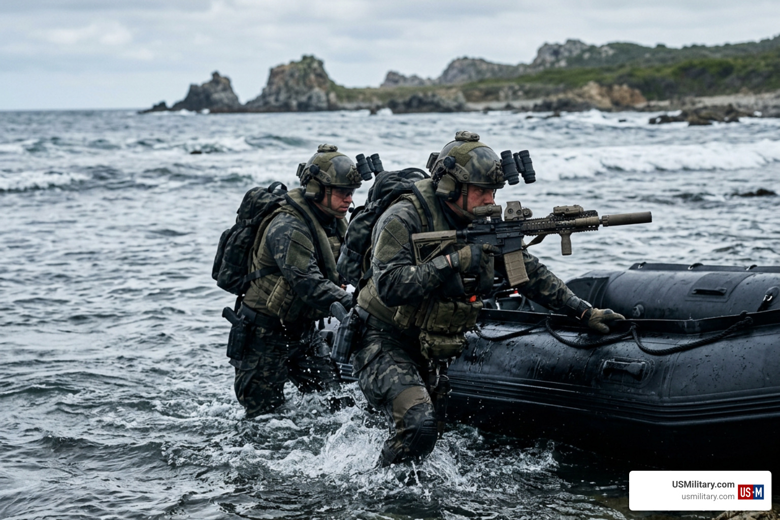 Navy SEAL maritime training