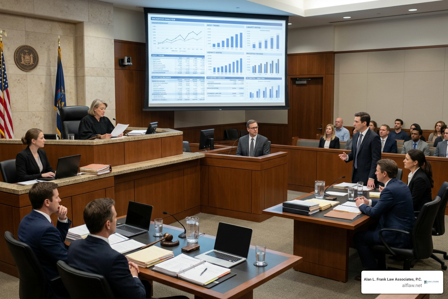 courtroom litigation over bankruptcy valuation