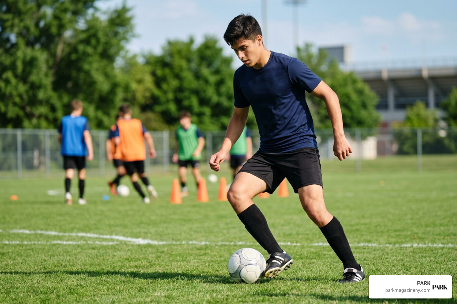Richard Ríos training and ball control development