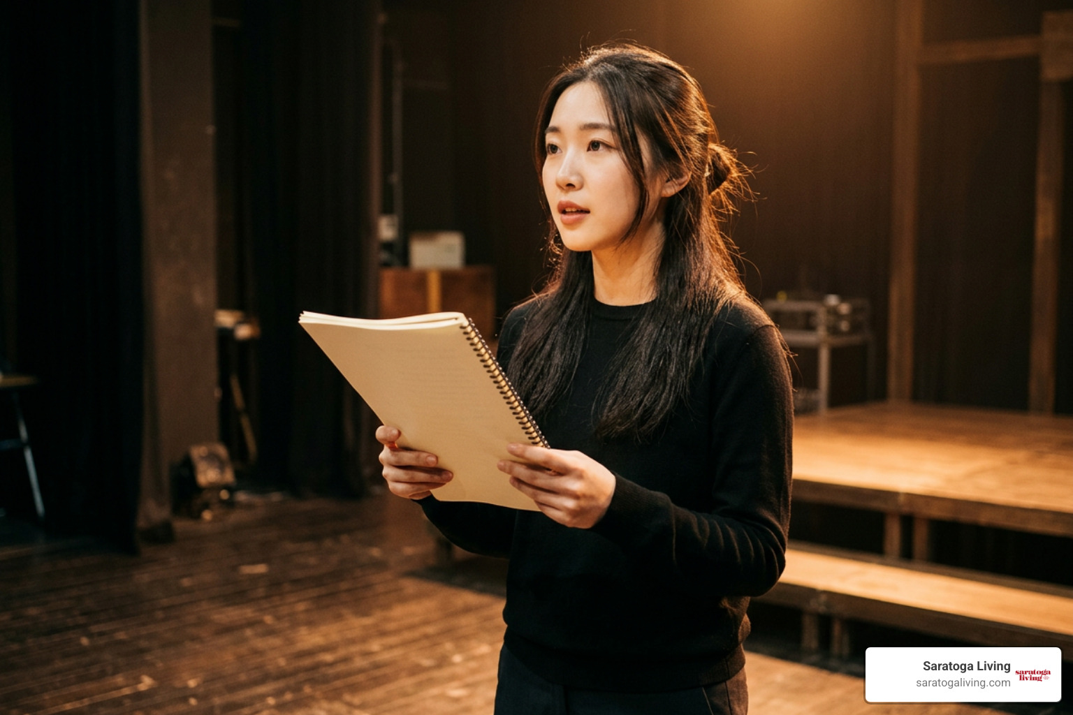 Yerin Ha early acting and theatre training