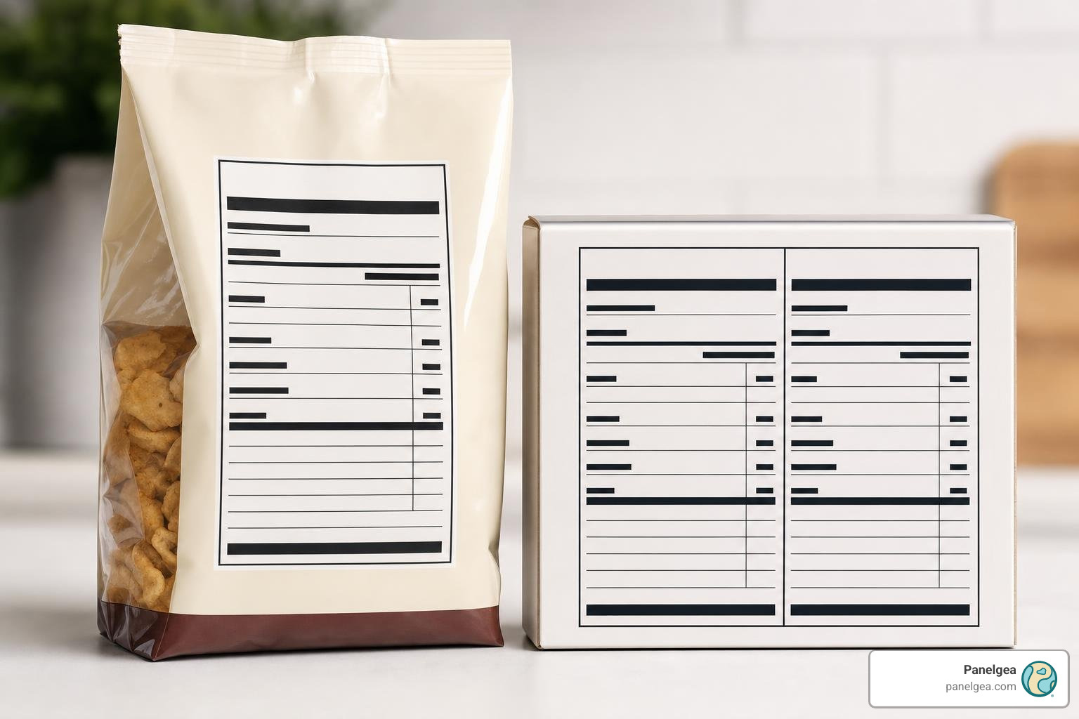standard vertical vs dual-column nutrition facts panel dimensions standard vertical vs dual-column nutrition facts panel dimensions