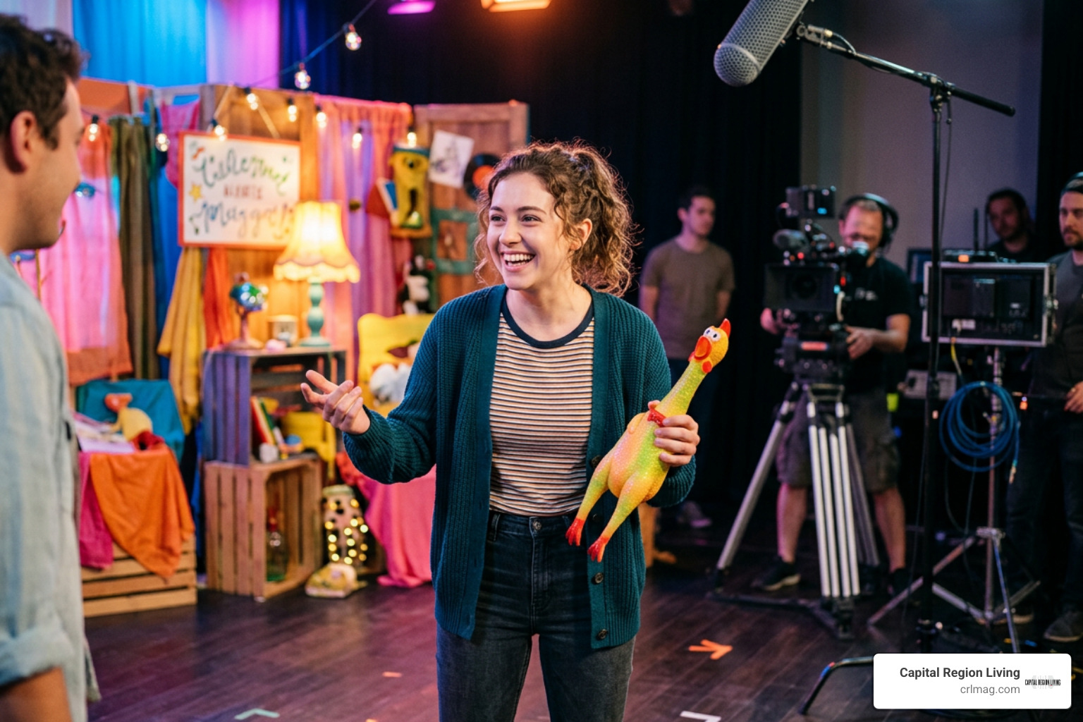 Molly Gordon performing in a breakthrough comedic feature film