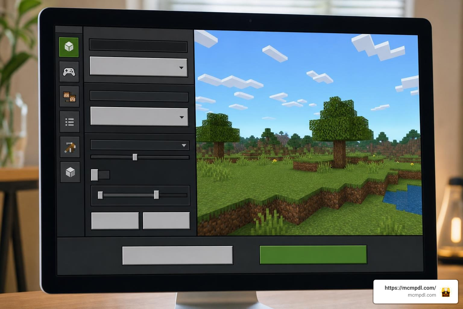 Minecraft Bedrock world setup screen Minecraft Bedrock world setup screen