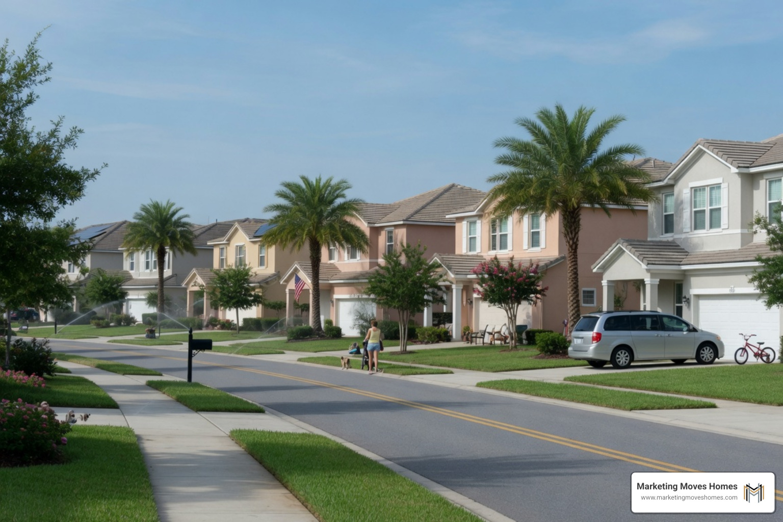 Lake Nona neighborhood street Lake Nona neighborhood street