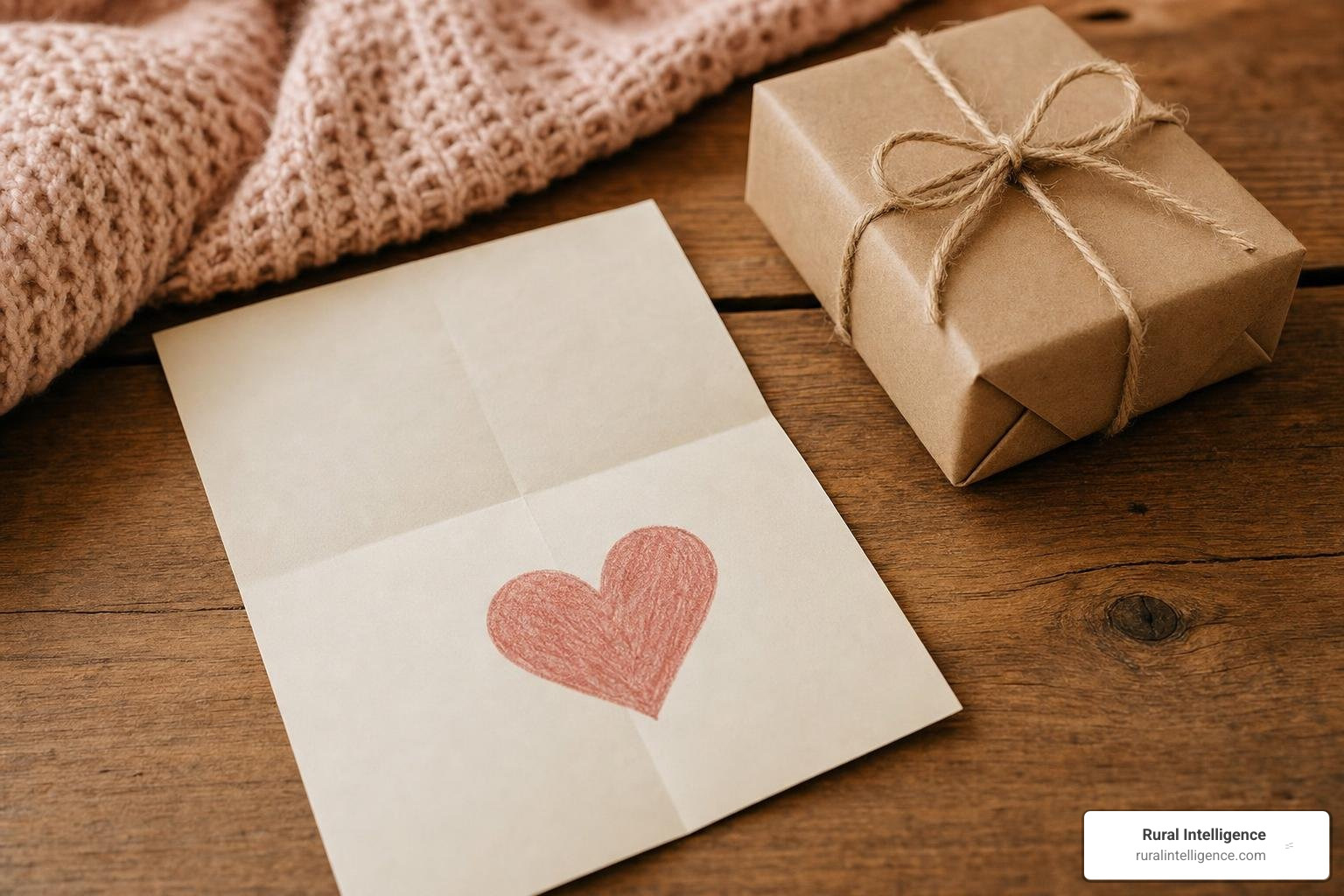 handwritten love note with thoughtful gift handwritten love note with thoughtful gift