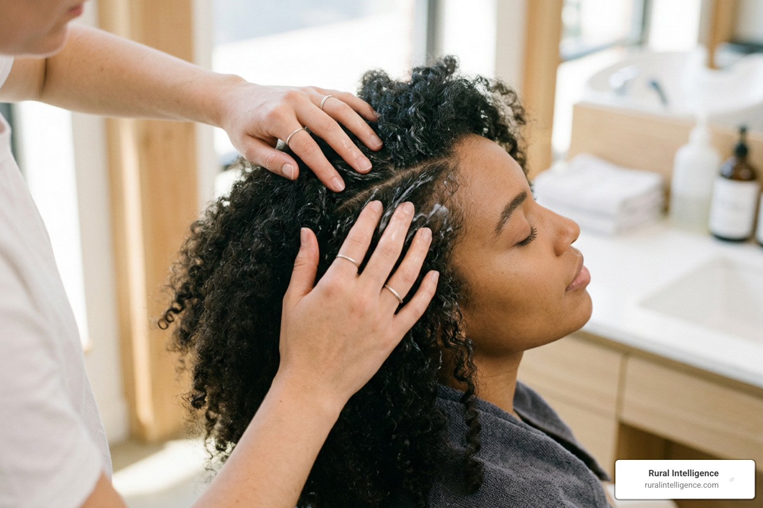 textured hair scalp care routine