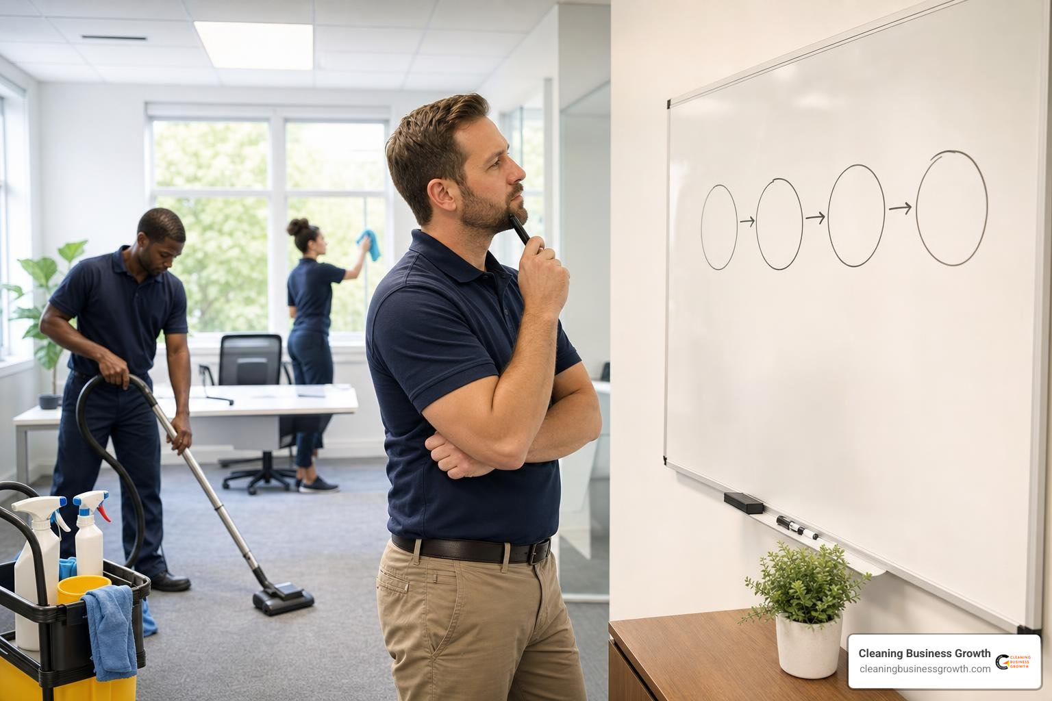 The four phases of cleaning business maturity The four phases of cleaning business maturity