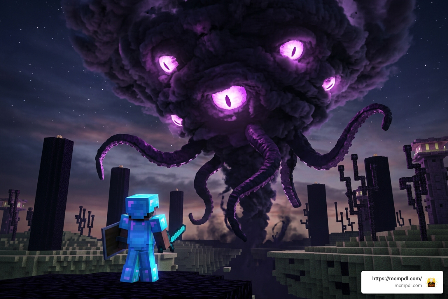 Ender Storm boss Minecraft Bedrock Ender Storm boss Minecraft Bedrock