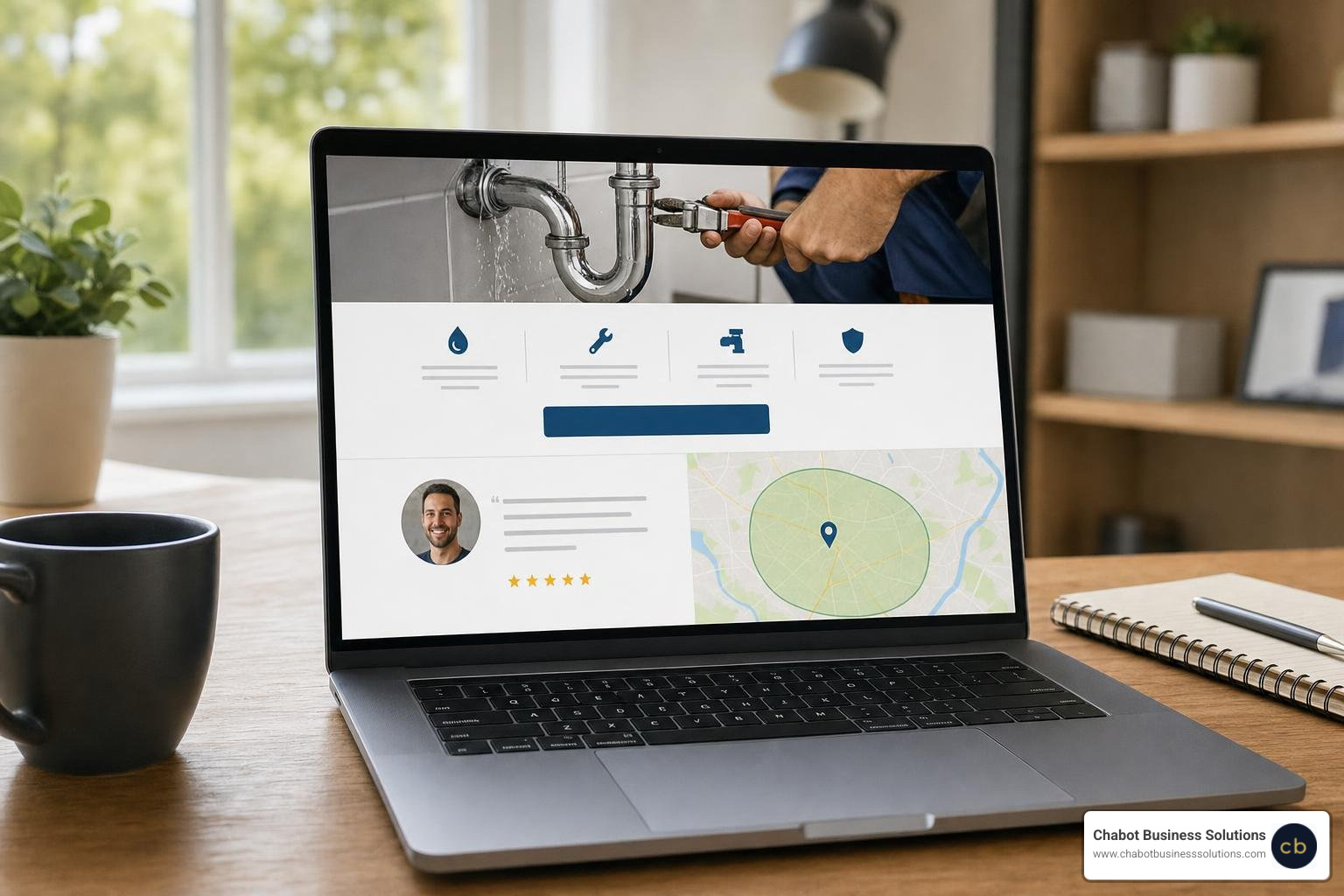 High-converting local service landing page layout