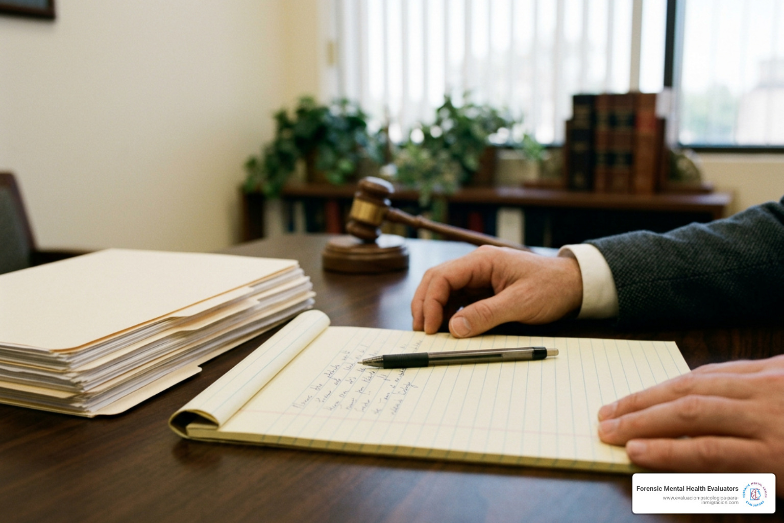Medicolegal psychological affidavit documentation for immigration court