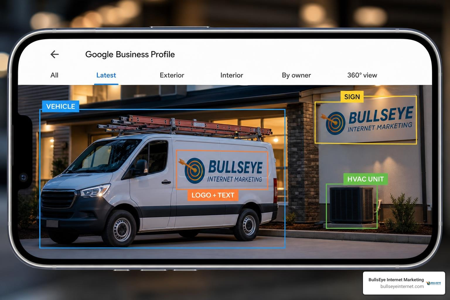 Google Vision AI analyzing image entities and text