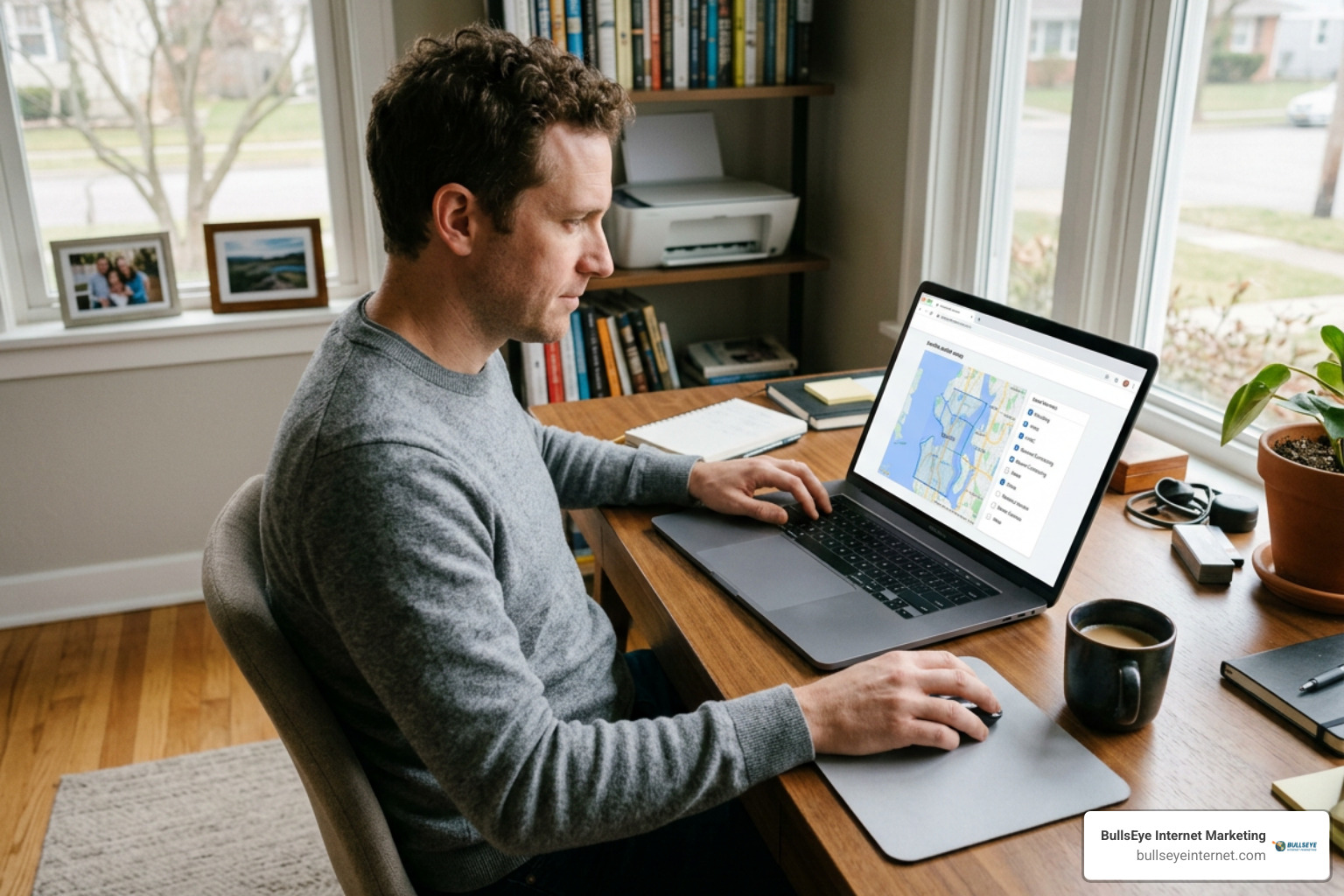 Google Local Services Ads profile setup and service area selection
