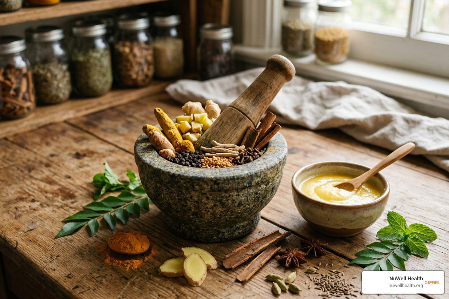 Ayurvedic herbs and spices kindling digestive Agni for hormonal wellness Ayurvedic herbs and spices kindling digestive Agni for hormonal wellness
