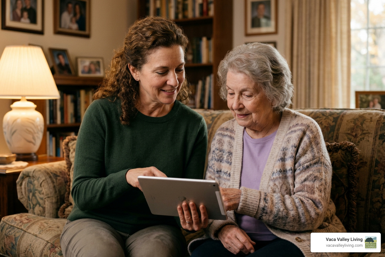 family caregiver and senior at home family caregiver and senior at home