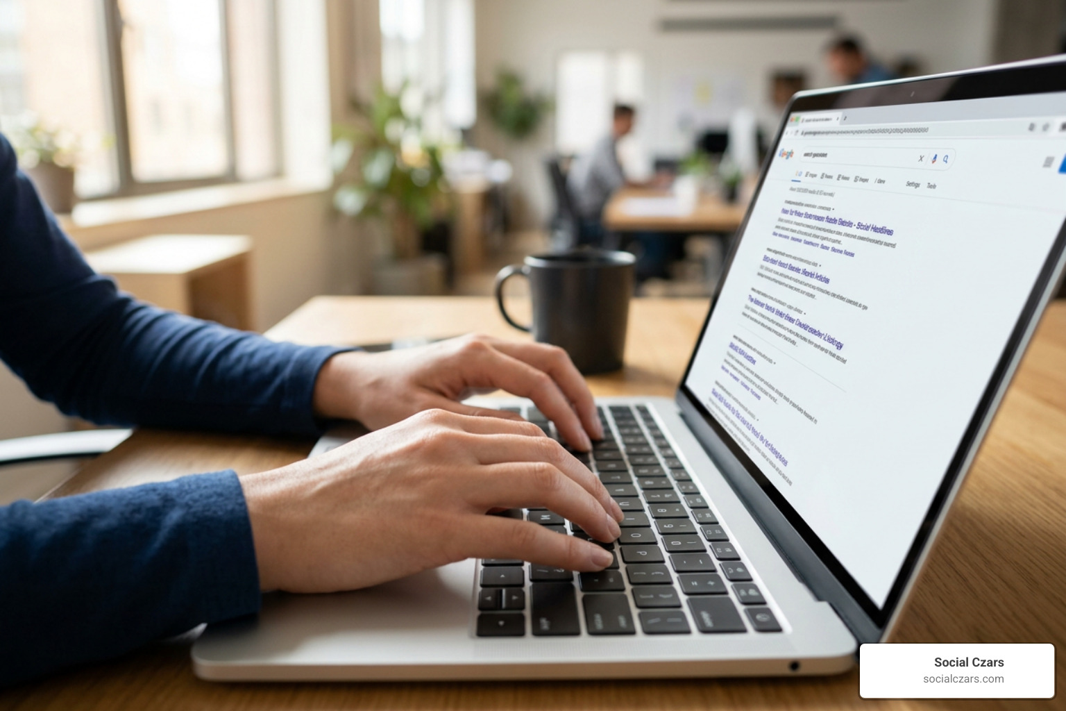 search engine results demonstrating negative content suppression