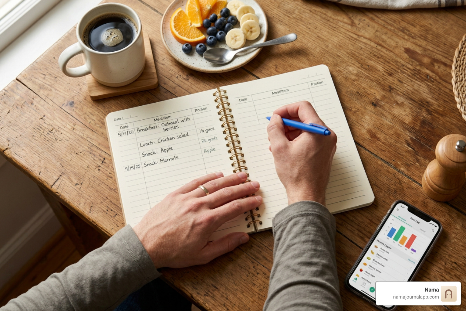 food diary for a week food diary for a week