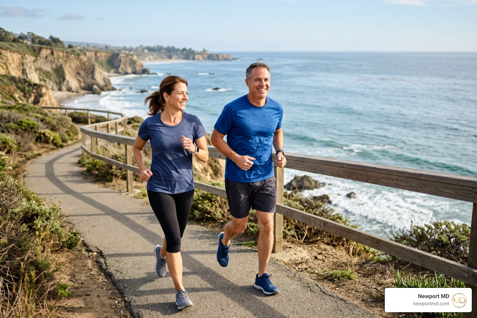 Individual maintaining healthy habits and long-term vitality