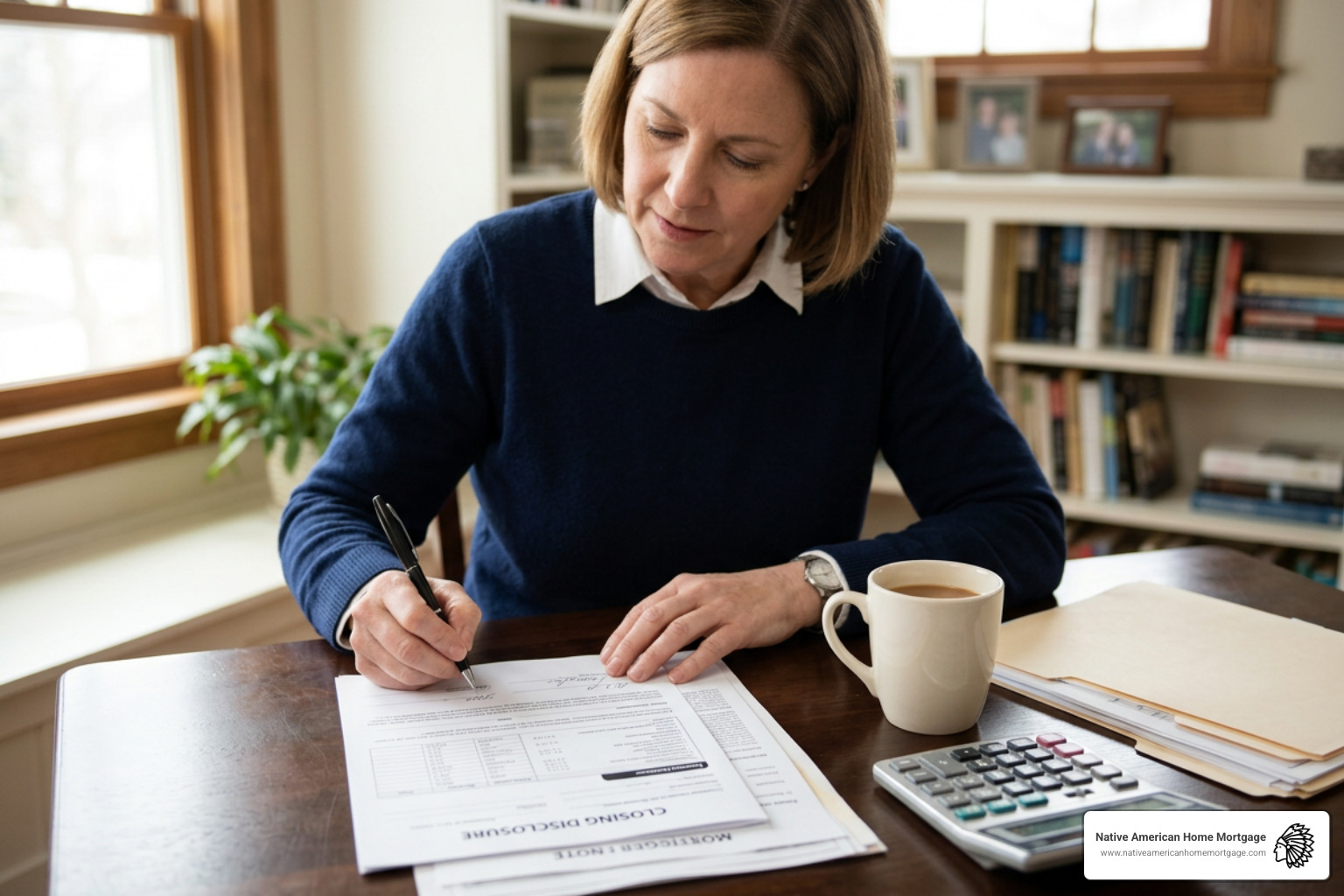 Closing disclosure document breakdown showing principal, interest, taxes, insurance, and lender fees
