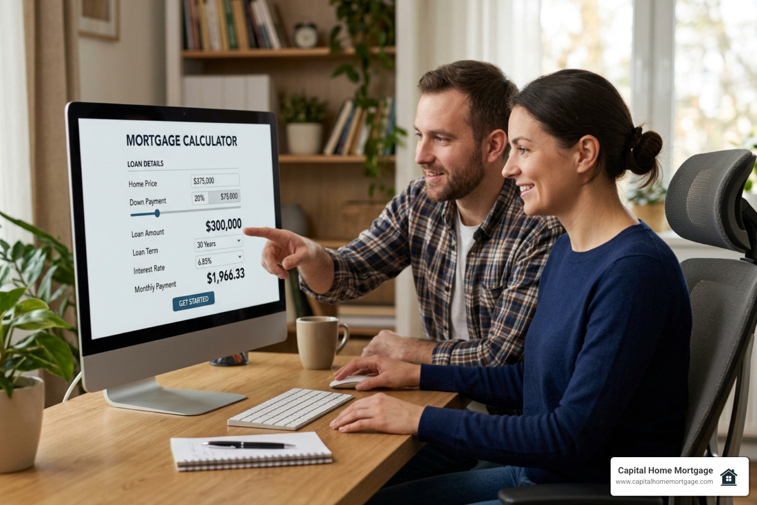 mortgage calculator user interface displaying loan amount inputs mortgage calculator user interface displaying loan amount inputs