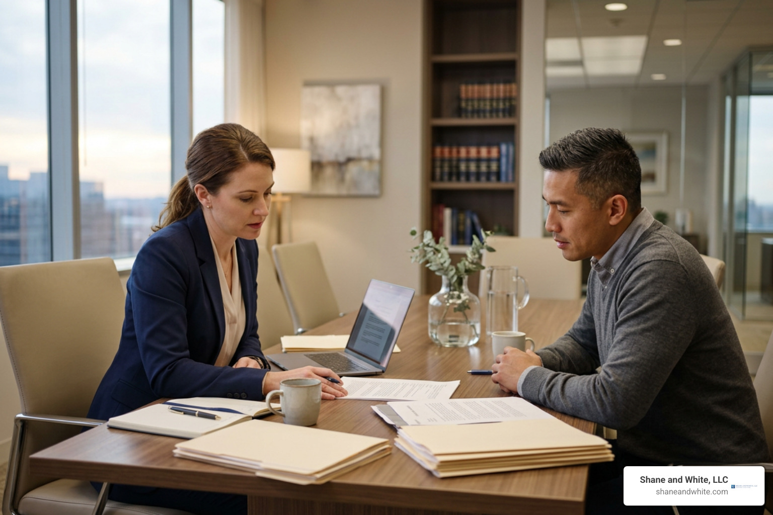 legal consultation meeting with family law documents legal consultation meeting with family law documents