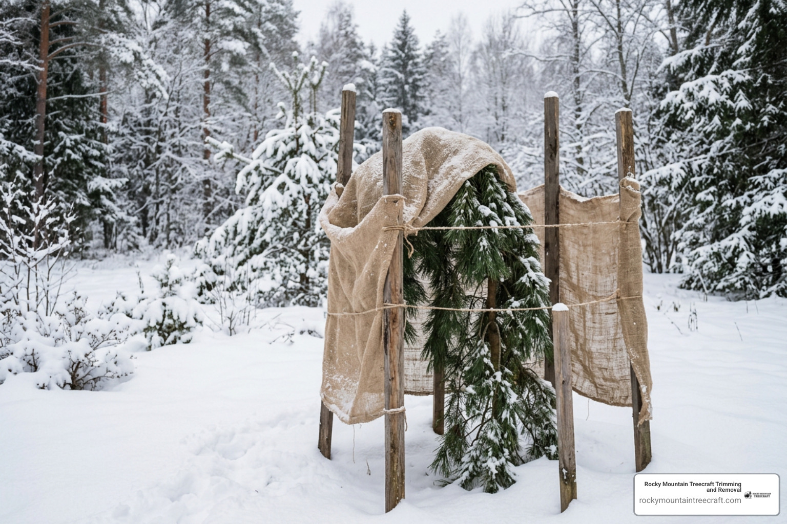 burlap winter wrap for weeping pine burlap winter wrap for weeping pine