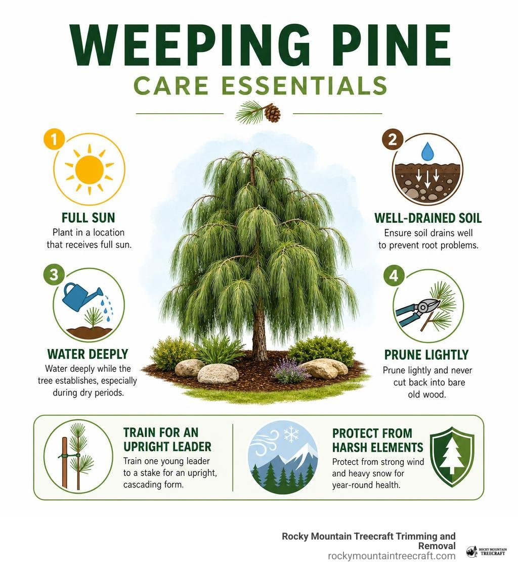 weeping pine care essentials infographic infographic weeping pine care essentials infographic infographic