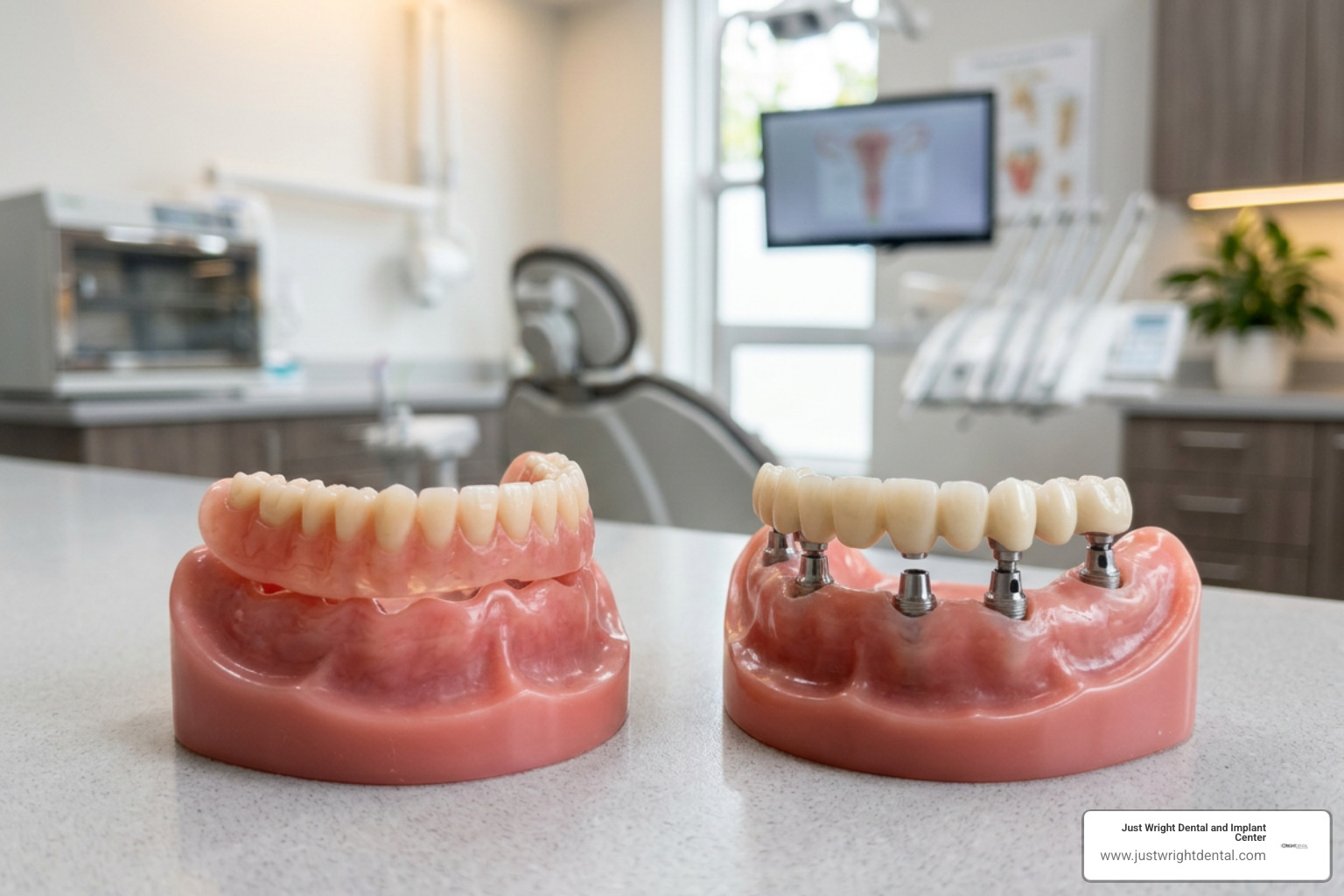 Comparison of traditional removable plates and stable implant-supported dental arches