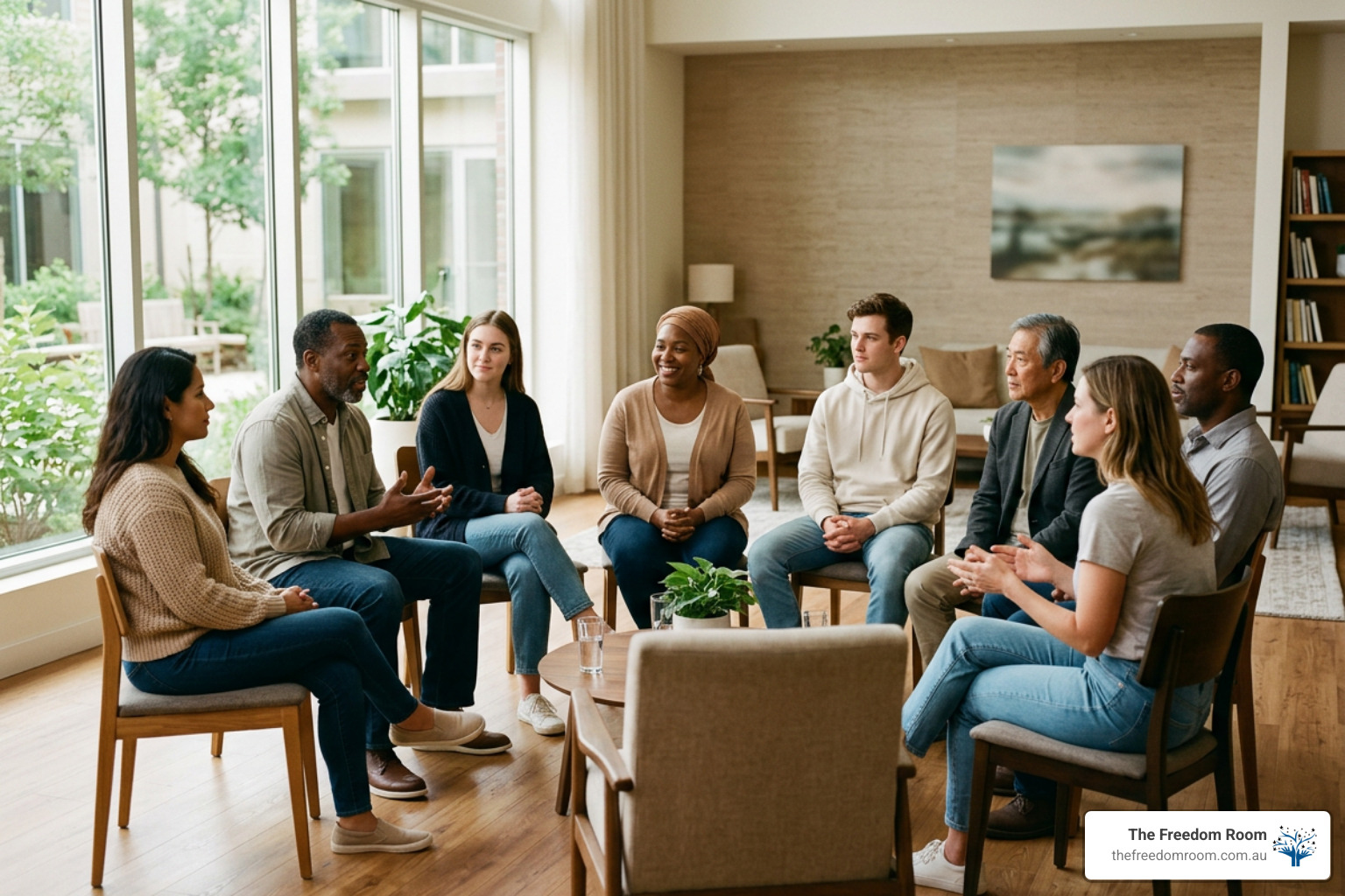 Group peer recovery session supporting lasting wellness Group peer recovery session supporting lasting wellness