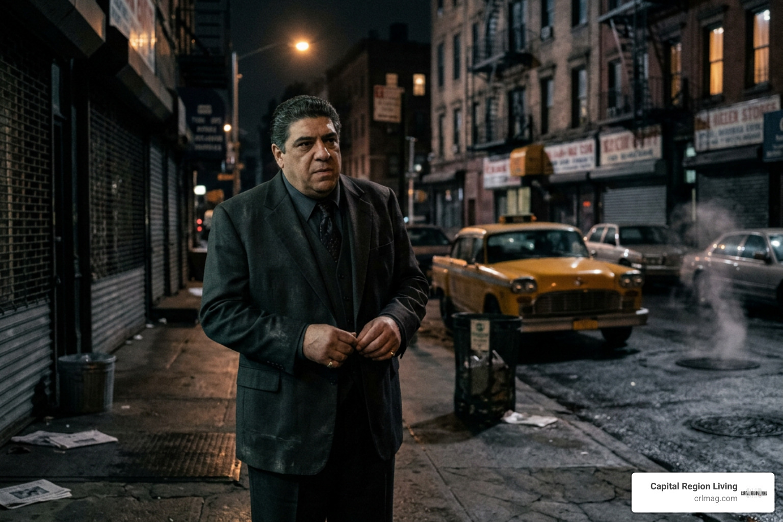 Vincent Pastore in early 1990s crime drama roles Vincent Pastore in early 1990s crime drama roles