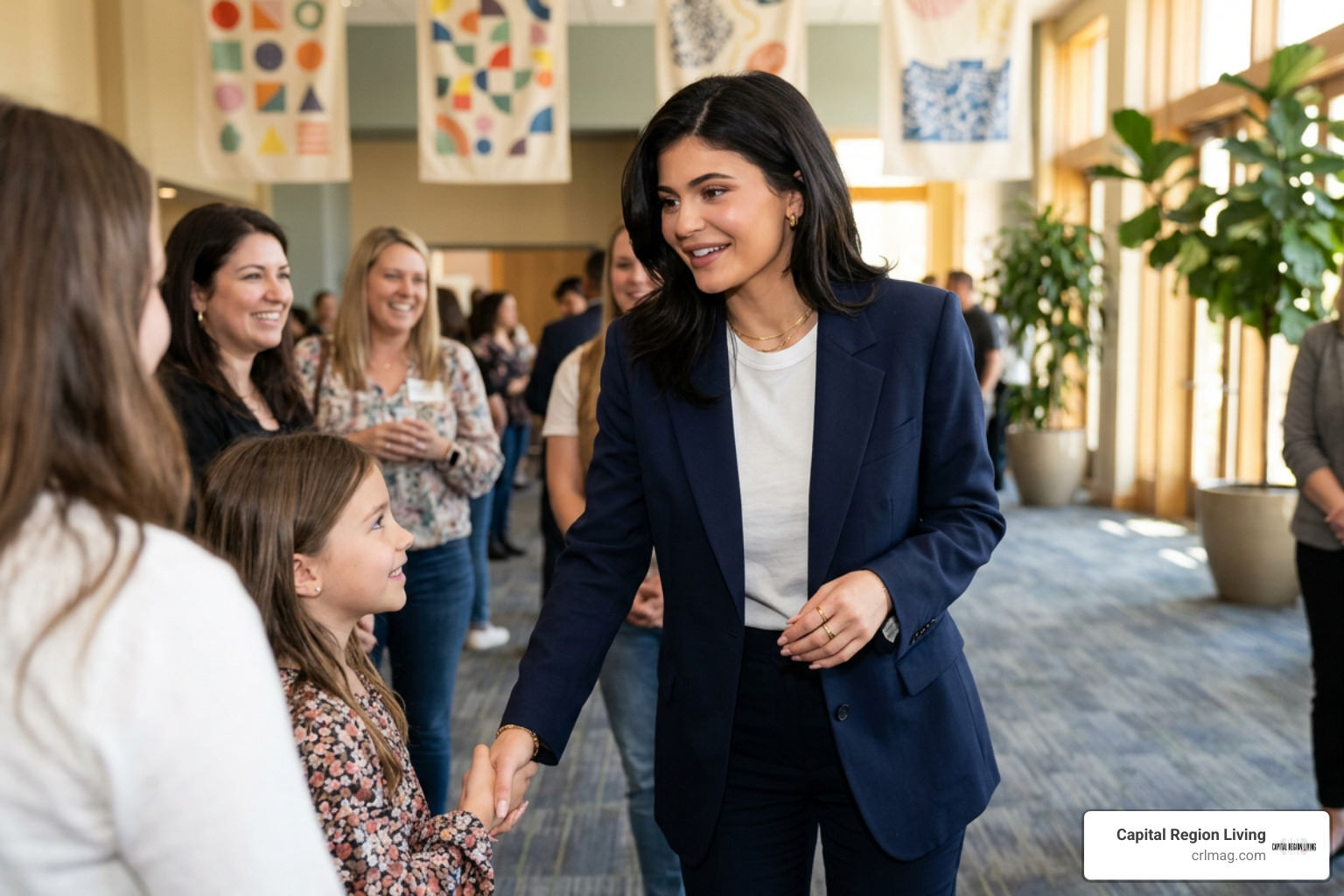 Kylie Jenner philanthropic charity event and public appearance