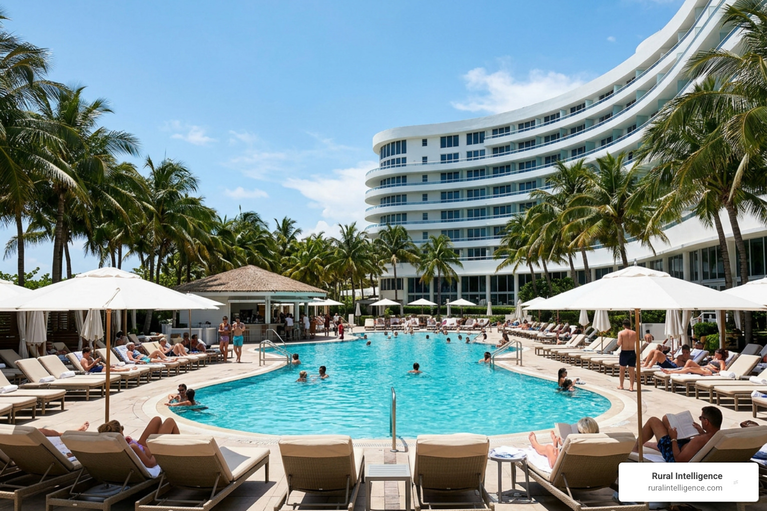 Fontainebleau Miami Beach hotel pool