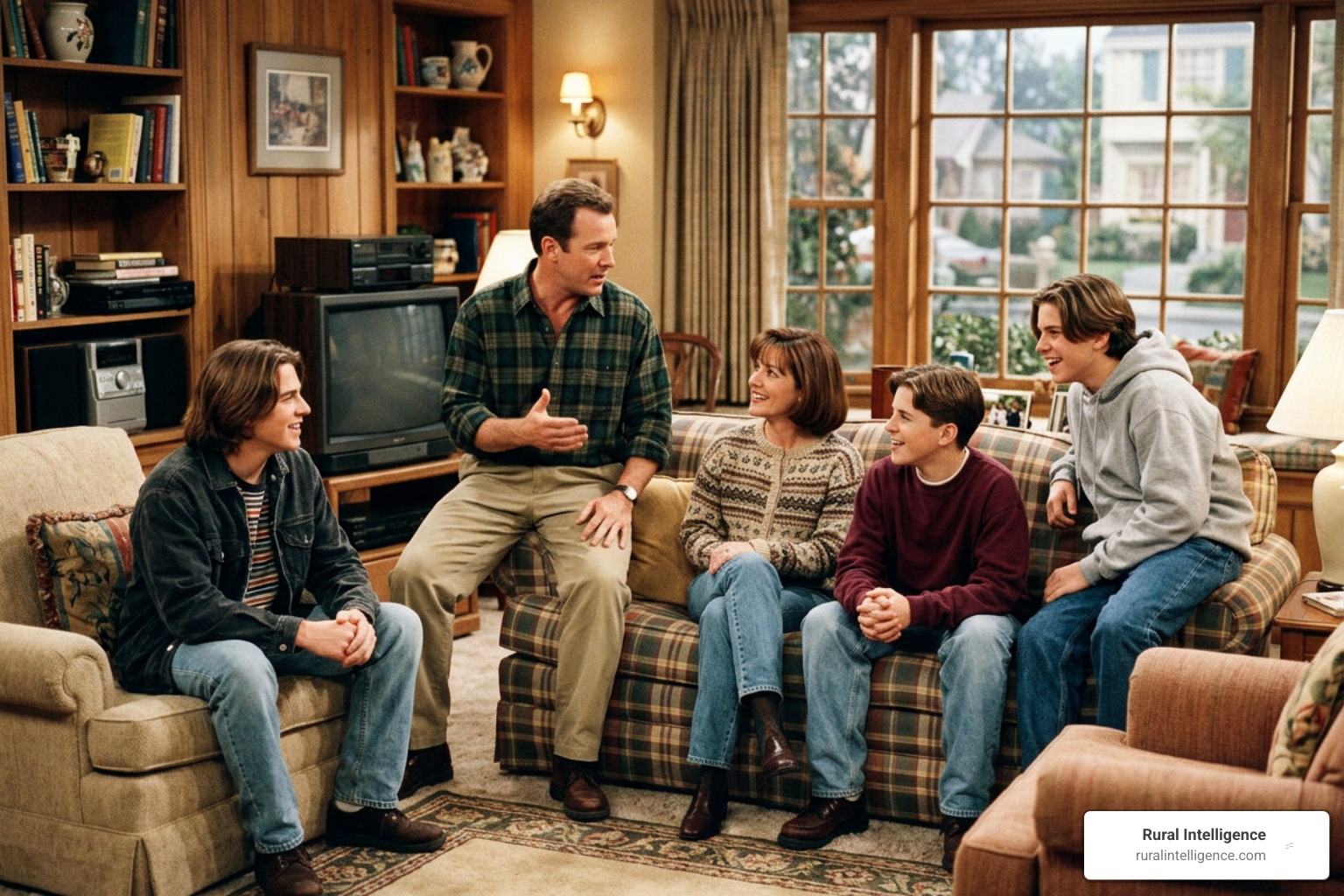 The Taylor family on Home Improvement