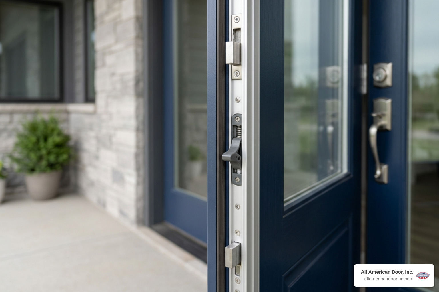 French door astragal locking system and shoot bolts French door astragal locking system and shoot bolts