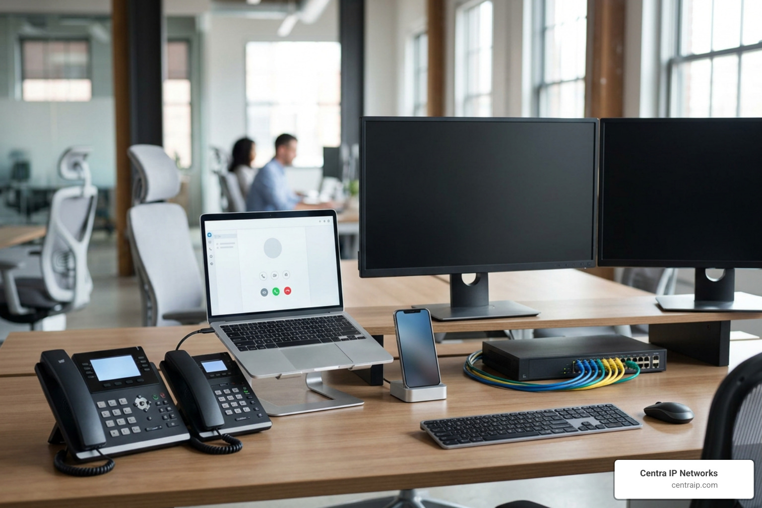 setup of IP desk phones, softphones, and PoE network switch setup of IP desk phones, softphones, and PoE network switch