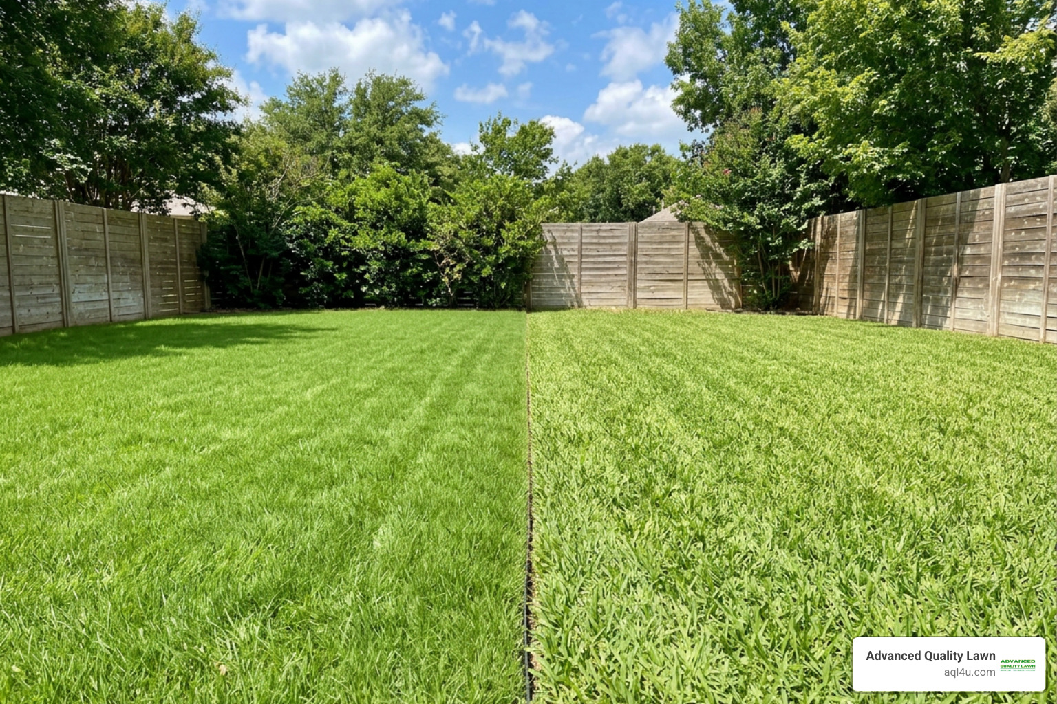 cool-season and warm-season grass types