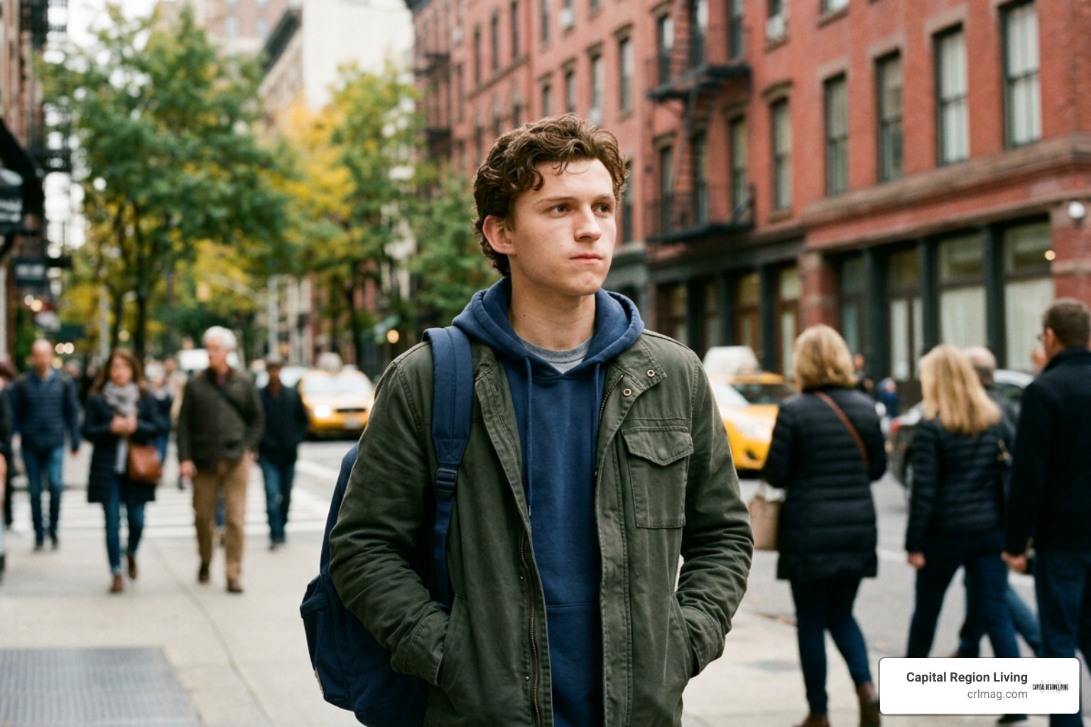 Tom Holland as Peter Parker in the Marvel Cinematic Universe