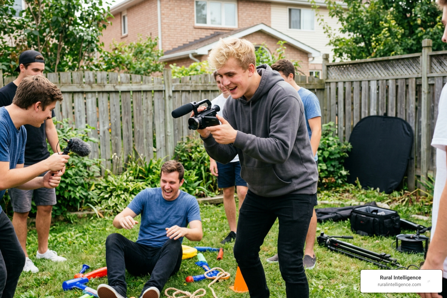 Jake Paul filming viral creator content Jake Paul filming viral creator content