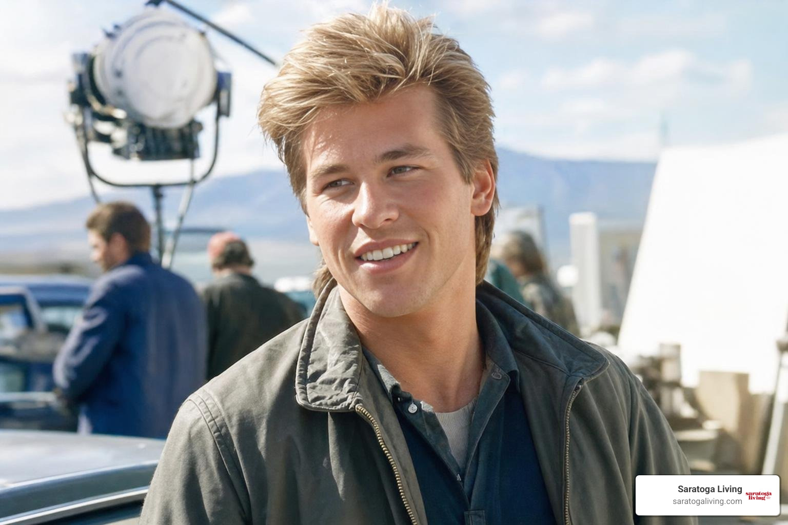 Young Val Kilmer showcasing his range in breakthrough comedic roles Young Val Kilmer showcasing his range in breakthrough comedic roles