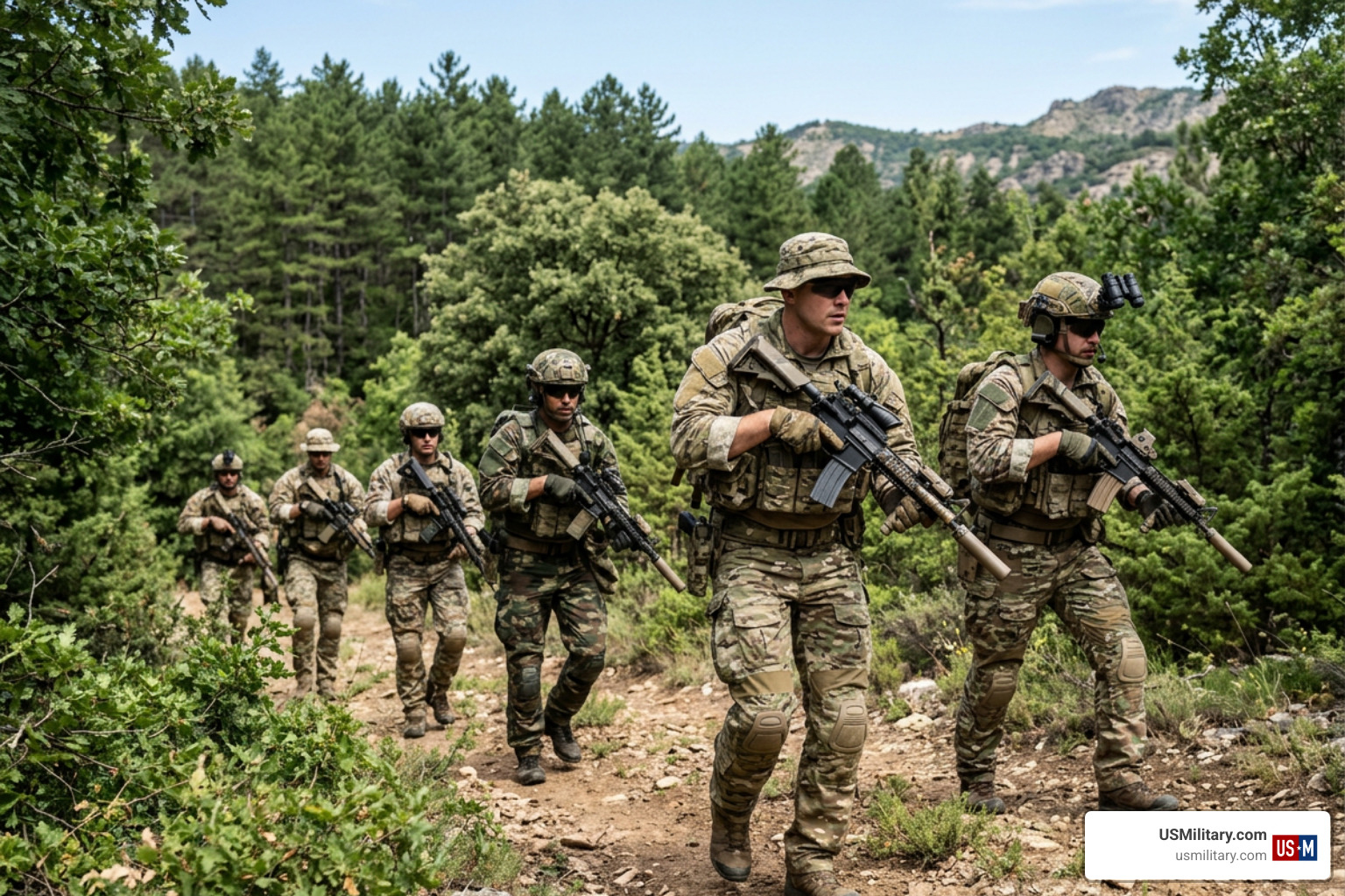 International special operations operators training during multi-national joint exercise