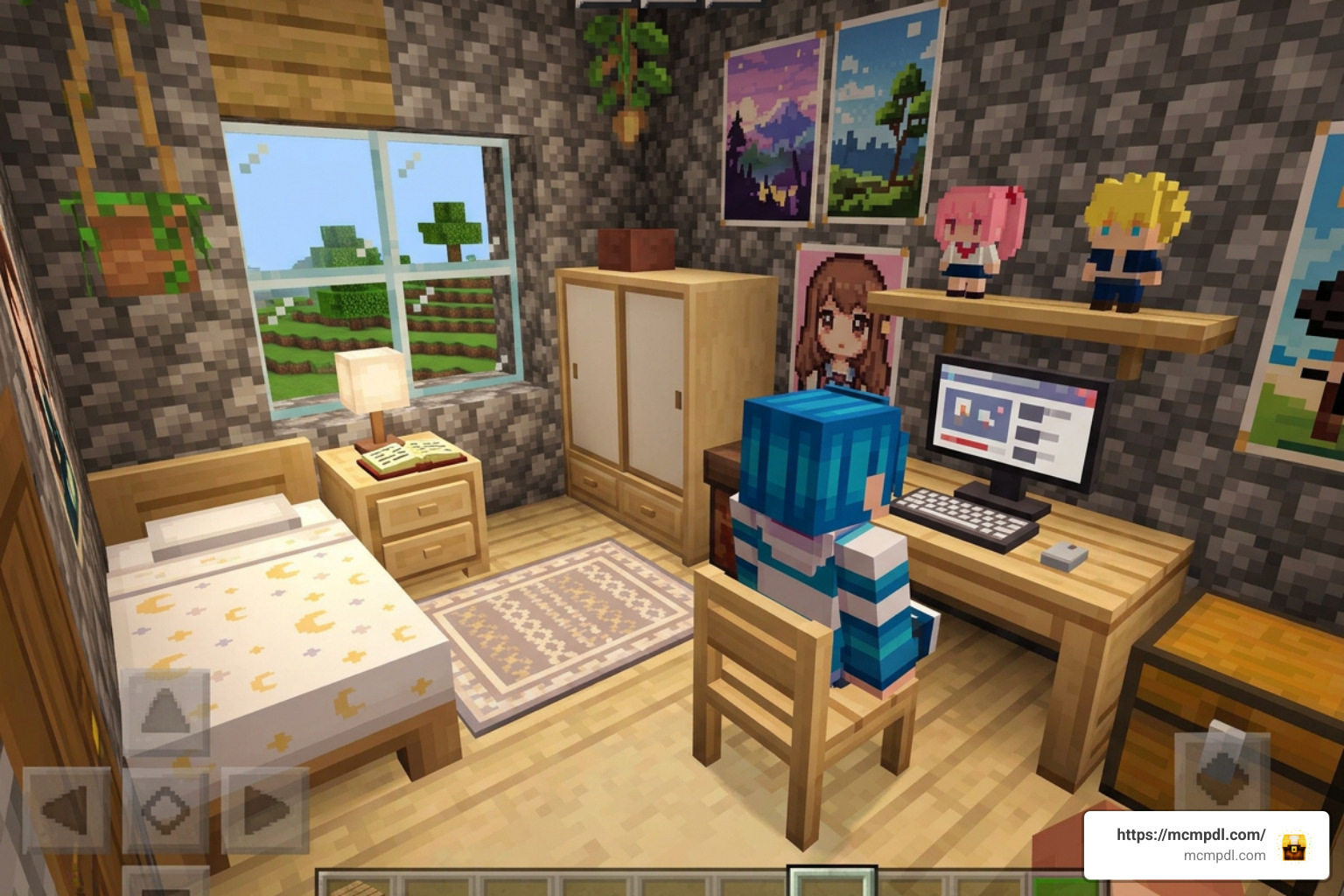Minecraft Bedrock world settings and resource pack activation menu Minecraft Bedrock world settings and resource pack activation menu