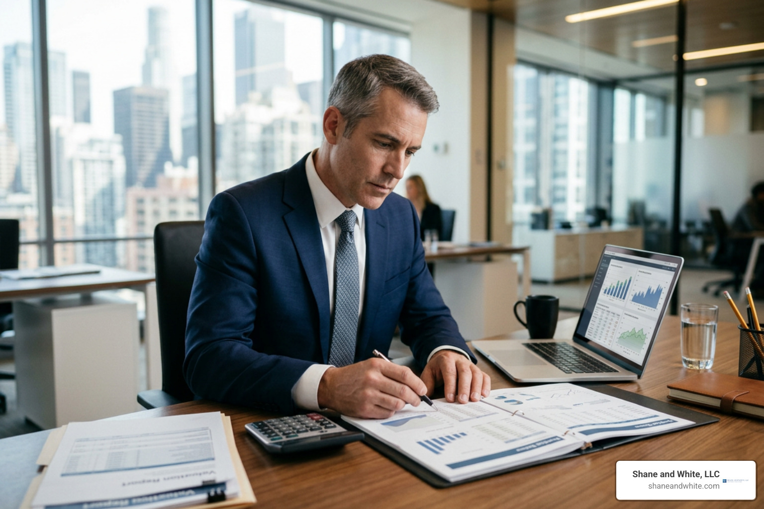 executive compensation portfolio review stock options and business valuation