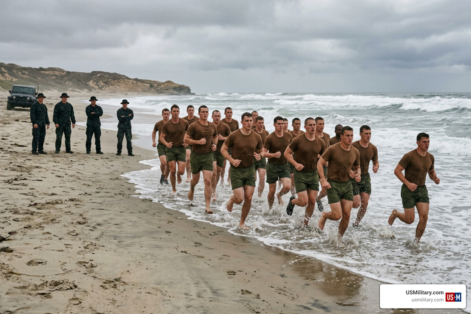 Navy SEAL BUD/S trainees