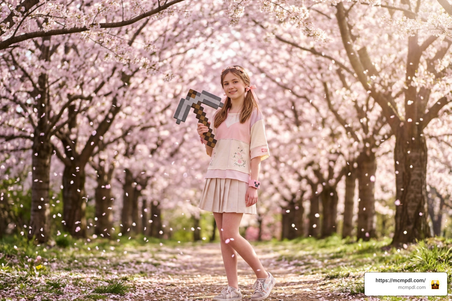 Cherry Blossom Teens Minecraft PE skins Cherry Blossom Teens Minecraft PE skins
