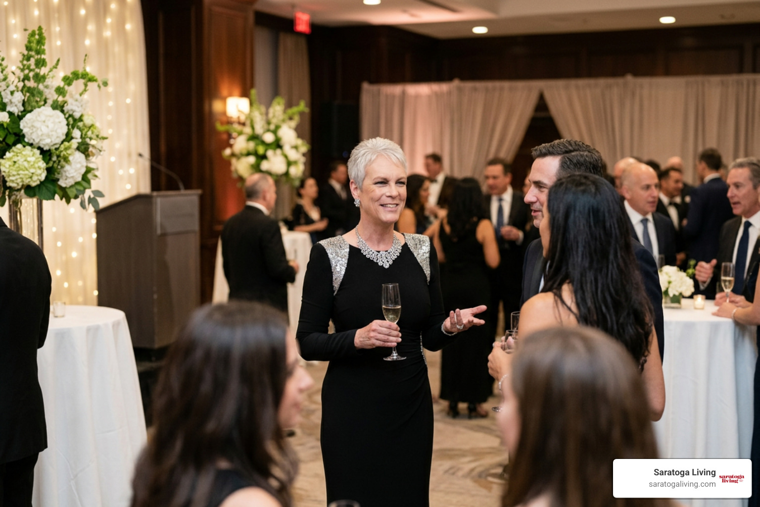 Jamie Lee Curtis attending a charity gala Jamie Lee Curtis attending a charity gala