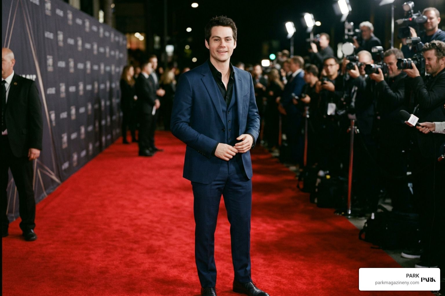 Dylan O'Brien at a red carpet premiere Dylan O'Brien at a red carpet premiere