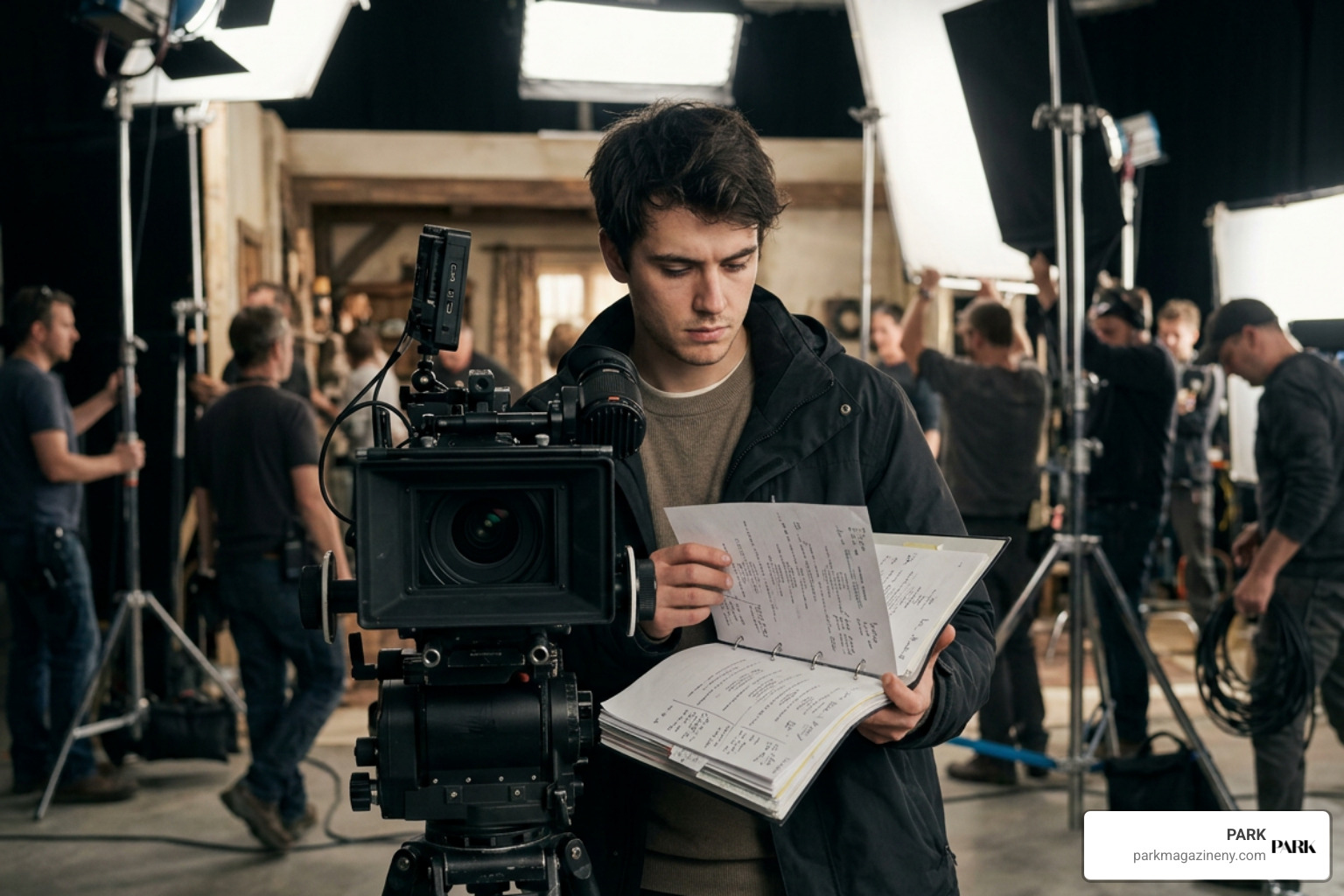 Bigi Jackson behind the scenes directing and writing film projects Bigi Jackson behind the scenes directing and writing film projects