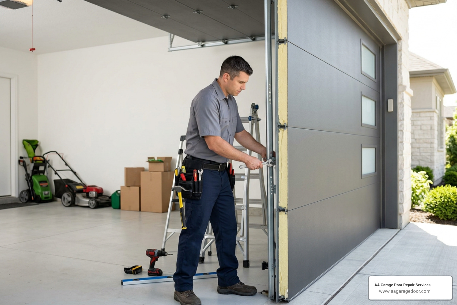 insulated multi-layer garage door installation insulated multi-layer garage door installation
