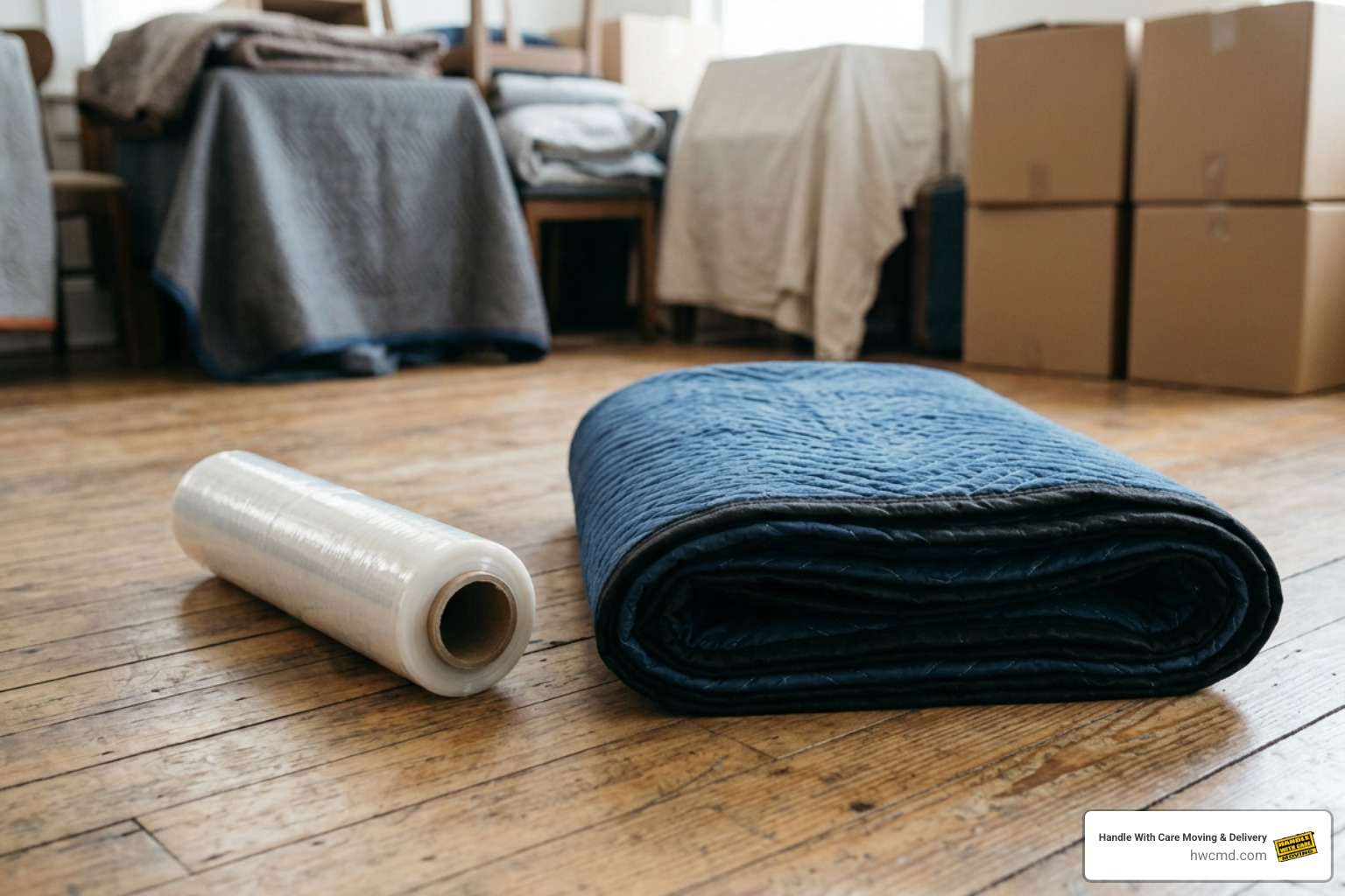 Comparing stretch wrap film gauges with heavy duty moving blankets for furniture storage Comparing stretch wrap film gauges with heavy duty moving blankets for furniture storage