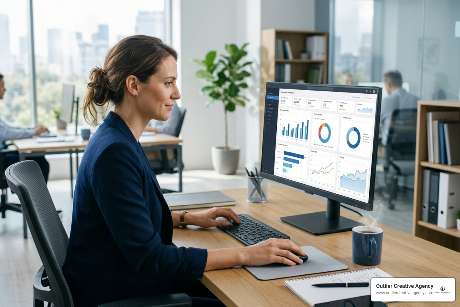 Law firm conversion tracking dashboard and analytics metrics