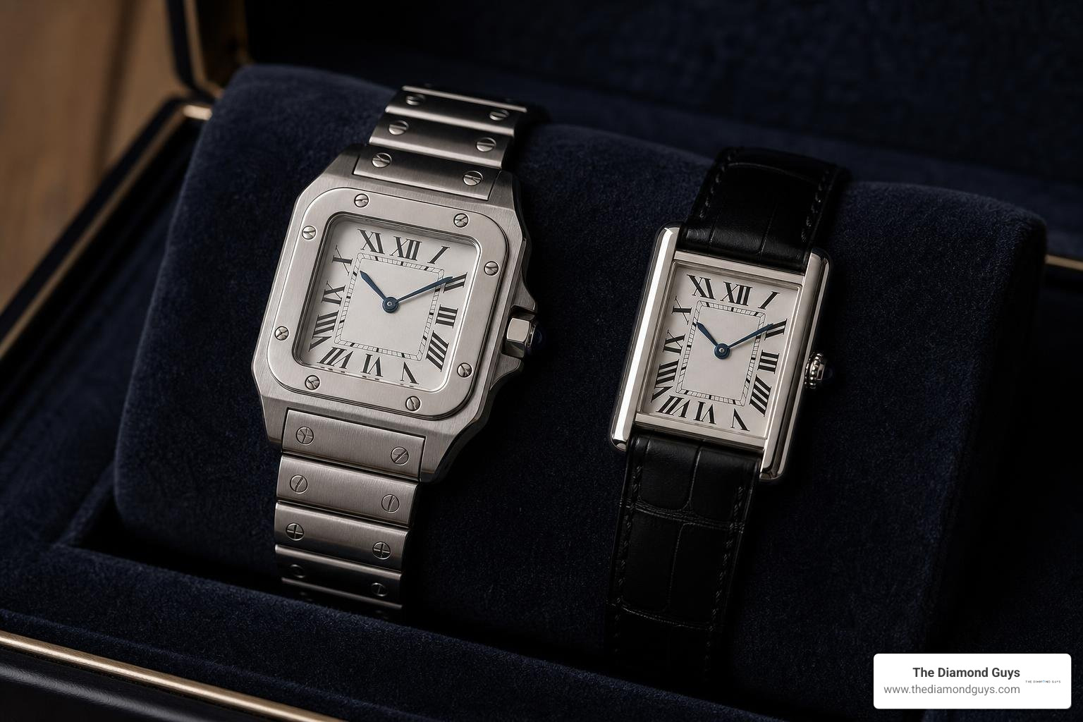 Iconic Cartier Santos and Tank watch collection lineup Iconic Cartier Santos and Tank watch collection lineup